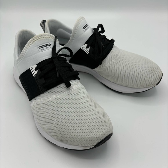 New Balance Shoes - New Balance Womens Dynasoft Nergize V3 Cross Trainer Sneakers - 10 - white black